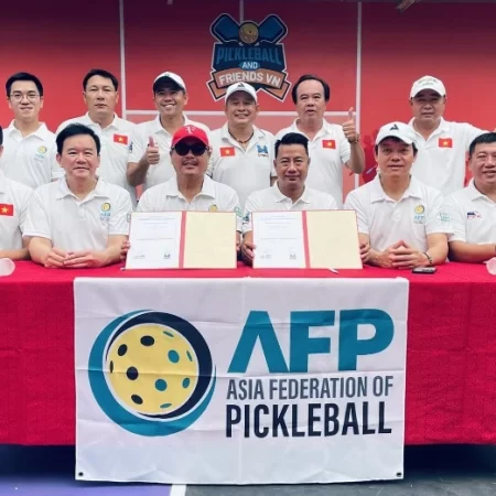 Giải pickleball châu Á mở rộng được tổ chức đầu tiên tại Việt Nam